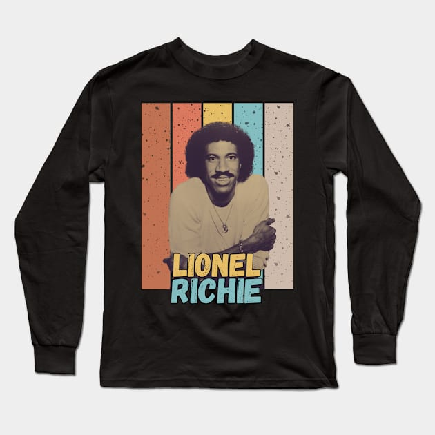 Lionel Richie Long Sleeve T-Shirt by PsychodeMayo